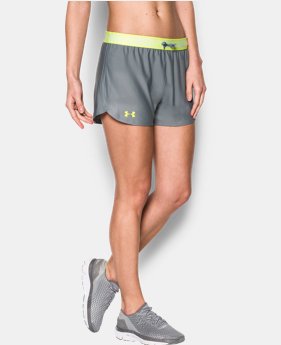 Best Seller Women's UA Play Up Shorts 3 Colors $18.99 to $24.99
