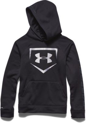 Boys’ UA Storm Armour® Fleece Baseball Logo Hoodie Under Armour US