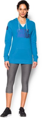under armour v neck hoodie