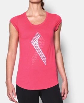 Women’s UA Power In Pink® Big Ribbon T-Shirt 1 Color $20.24