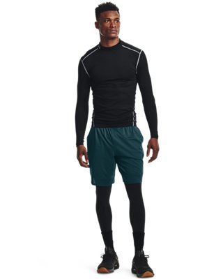 under armour men's coldgear armour compression mock neck long sleeve shirt