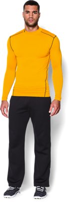 yellow under armour long sleeve shirt