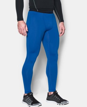 Men's UA ColdGear® Armour Compression Leggings 1 Color $20.99