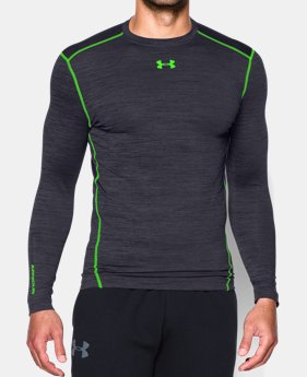 Men’s UA ColdGear® Armour Twist Compression Crew 1 Color $35.99