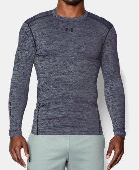 Men’s UA ColdGear® Armour Twist Compression Crew 1 Color $31.49