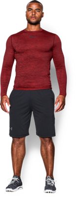 under armour red compression shirt