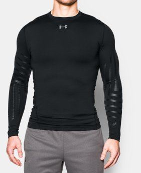 Men’s UA ColdGear® Armour Graphic Compression Crew 1 Color $52.99