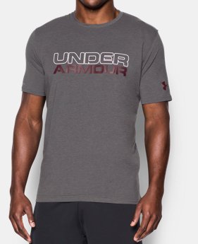 Best Seller Men's UA Wordmark T-Shirt 1 Color Available $24.99