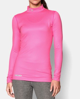New to Outlet Women’s UA ColdGear® Printed Mock 1 Color $31.49 to $35.99