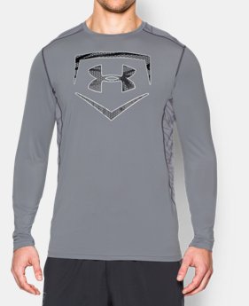 Men’s UA Raid Baseball Long Sleeve Shirt 1 Color $44.99