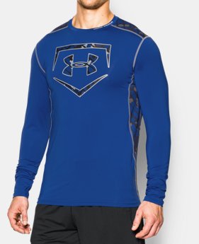 Men’s UA Raid Baseball Long Sleeve Shirt LIMITED TIME: FREE SHIPPING $49.99
