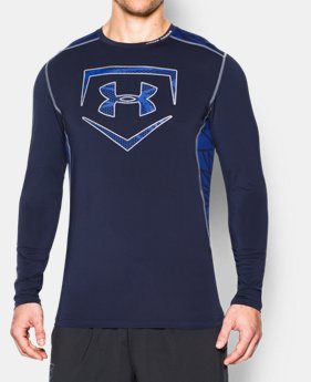 Men’s UA Raid Baseball Long Sleeve Shirt 1 Color $25.49