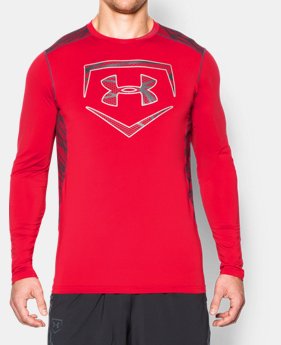 Men’s UA Raid Baseball Long Sleeve Shirt 1 Color $19.12