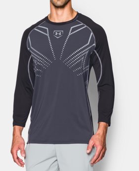 Men’s UA Undeniable Baseball ¾ Sleeve Shirt 1 Color $25.49