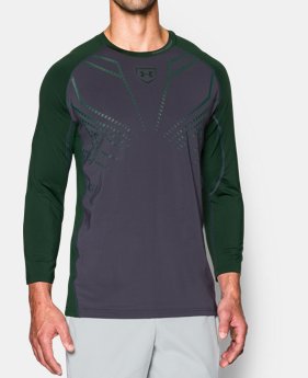 Men’s UA Undeniable Baseball ¾ Sleeve Shirt 1 Color $33.99