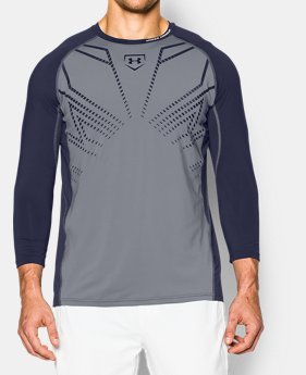 Men’s UA Undeniable Baseball ¾ Sleeve Shirt 1 Color $29.99