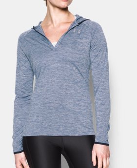 Women's UA Tech™ Long Sleeve Hooded Henley 2 Colors $19.12 to $33.99