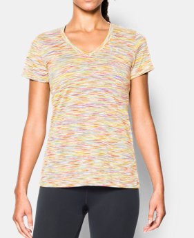 Women’s UA Tech™ SpaceDye Short Sleeve 1 Color $18.99