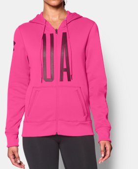 Women’s UA Storm Armour® Fleece Full-Zip Graphic Hoodie 1 Color $56.99