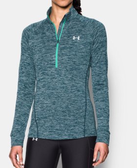 Women's UA Techâ„¢ 1/2 Zip Twist 1 Color $20.99 to $33.99