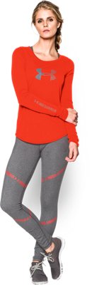 Women's UA Stripe Logo Long Sleeve Under Armour US