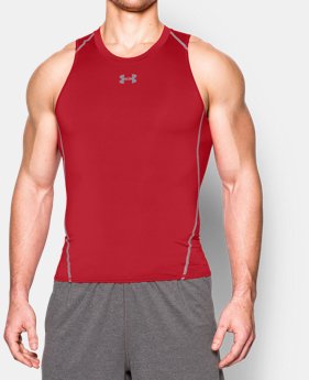 Men's UA HeatGear® Armour Compression Tank 1 Color $18.99