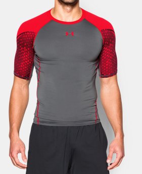 Men’s UA HeatGear® Armour Scope Short Sleeve Compression Shirt 1 Color $22.49
