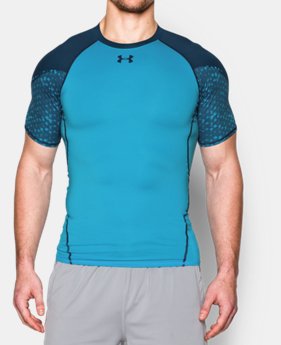 Men’s UA HeatGear® Armour Scope Short Sleeve Compression Shirt 4 Colors $22.49