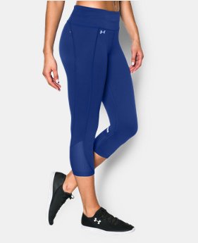 Women’s UA Fly-By Run Capri 1 Color $26.99