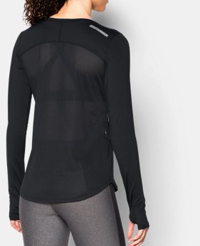 Women's UA Fly-By Solid Long Sleeve 1 Color $22.49