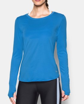 Women’s UA Fly-By Solid Long Sleeve LIMITED TIME: FREE SHIPPING $54.99