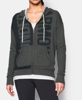 Women’s UA Favorite French Terry Full Zip 1 Color $44.99