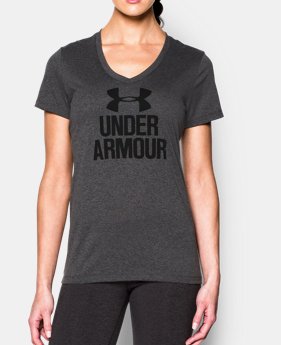 New Arrival Women’s UA Tech™ V-Neck - Branded LIMITED TIME: FREE SHIPPING 1 Color $32.99