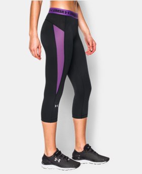 Women’s UA HeatGear® CoolSwitch Capri LIMITED TIME: FREE SHIPPING 1 Color $49.99