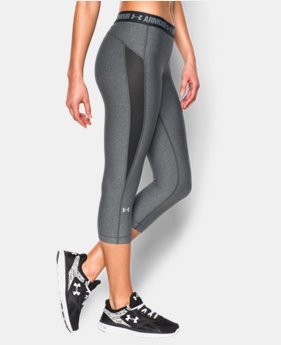 Women’s UA HeatGear® CoolSwitch Capri LIMITED TIME: FREE SHIPPING 2 Colors $49.99