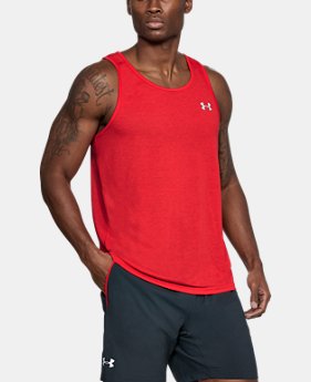 Men's UA Threadborne Streaker Singlet 1 Color $27.99
