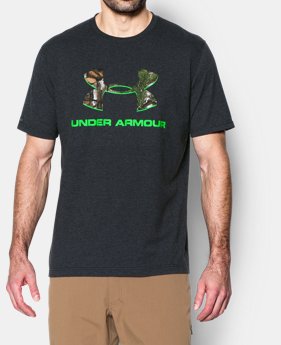 New Arrival Men’s UA Camo Fill Logo T-Shirt LIMITED TIME: FREE SHIPPING 2 Colors $29.99
