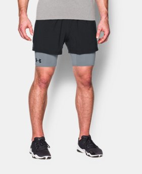 New Arrival Men's UA Mirage 2-in-1 Training Shorts LIMITED TIME: FREE SHIPPING 4 Colors $44.99