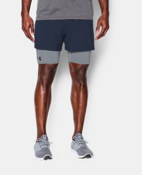 New Arrival Men's UA Mirage 2-in-1 Training Shorts LIMITED TIME: FREE SHIPPING $44.99