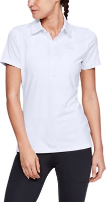 womens under armour polos
