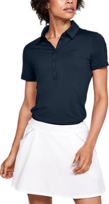 under armour navy polo