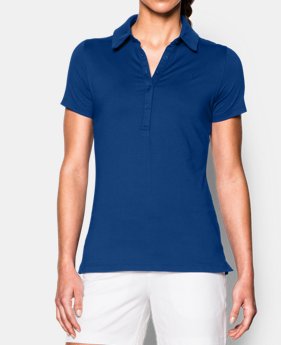 Women’s UA Zinger Short Sleeve Polo 1 Color $69.99
