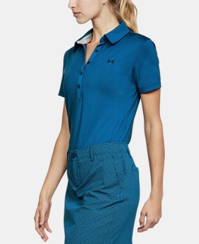 Best Seller Women's UA Zinger Short Sleeve Polo LIMITED TIME: FREE U.S. SHIPPING 3 Colors Available $59.99