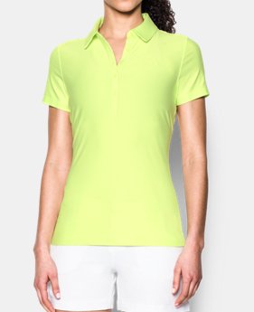 New Arrival Women's UA Zinger Short Sleeve Polo 1 Color $31.49