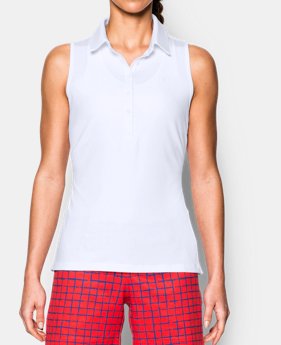 New Arrival Women's UA Zinger Sleeveless Polo 3 Colors $31.49