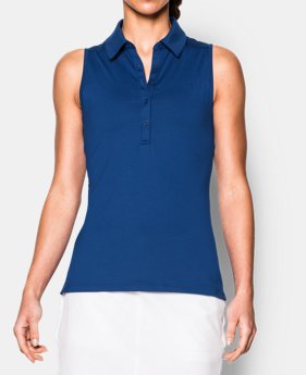 Women’s UA Zinger Sleeveless Polo 1 Color $64.99