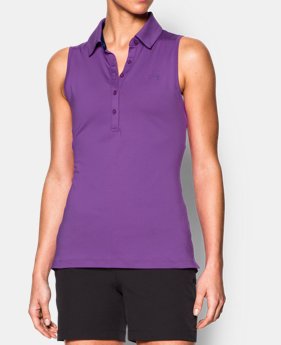 Women’s UA Zinger Sleeveless Polo 1 Color $64.99