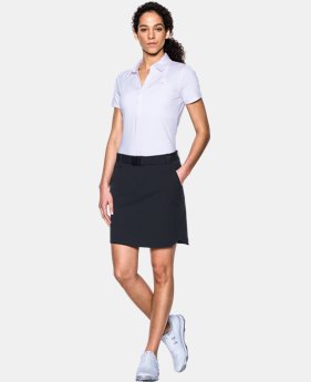 New Arrival Women's UA Zinger Stripe Short Sleeve Polo 1 Color Available $45.99
