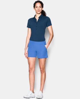 Women's UA Zinger Stripe Short Sleeve Polo 1 Color $74.99