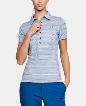 Best Seller Women's UA Zinger Novelty Polo 1 Color Available $64.99